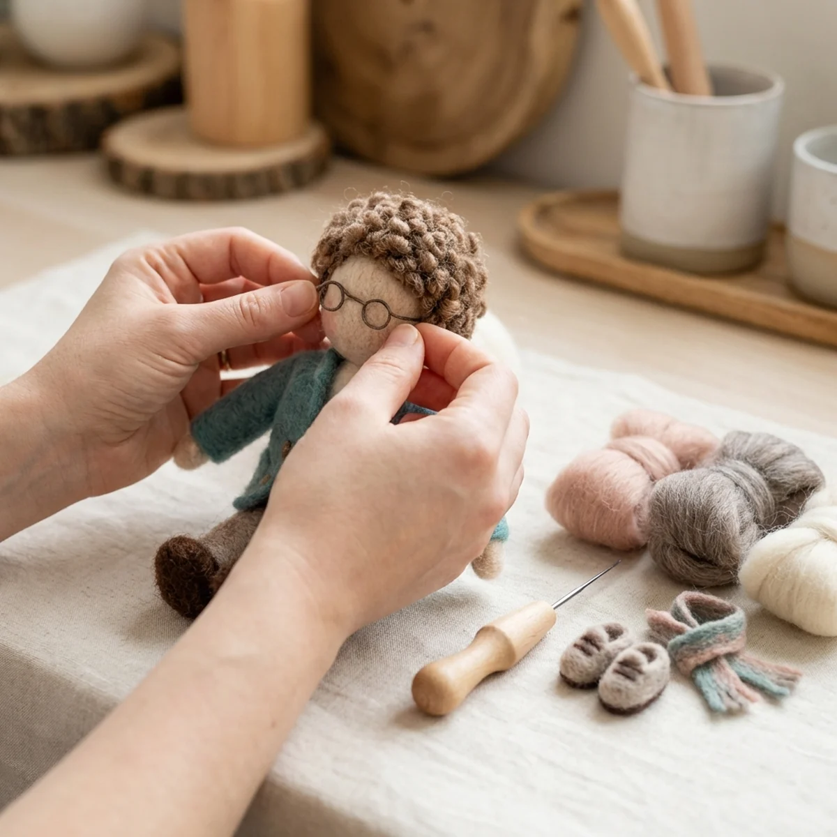 Module 4 — Hair, Clothing & Personal Details lesson scene preview